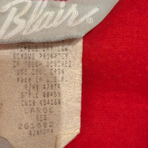 Blair Red Cardigan with Bowling Design - Picture 6 of 8